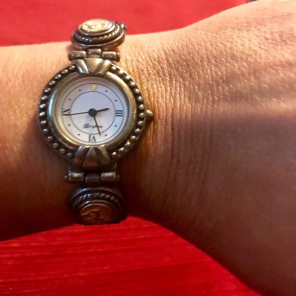 Vintage Brighton Rome Gold Coin Watch - Picture 6 of 8